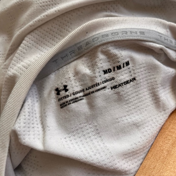 Under Armour Quarter Sleeve Performance T-shirt Undershirt - Picture 2 of 7